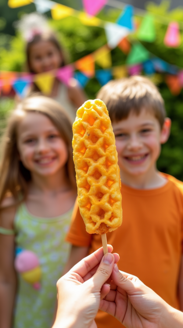 Corn dog vahvlimasin / pulgavahvli masin