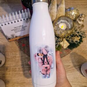 Termoveepudel nime ja pildiga