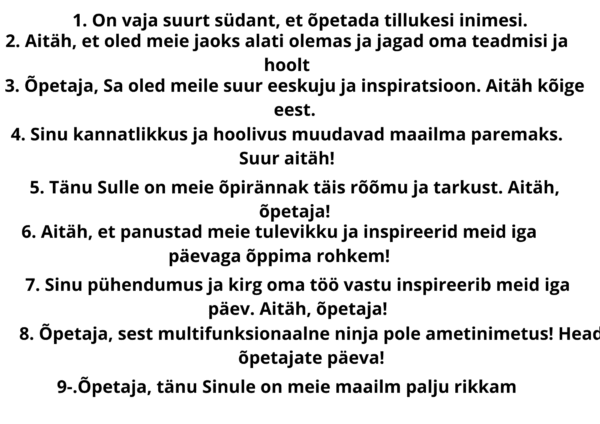Šokolaad - õpetajale - Image 3