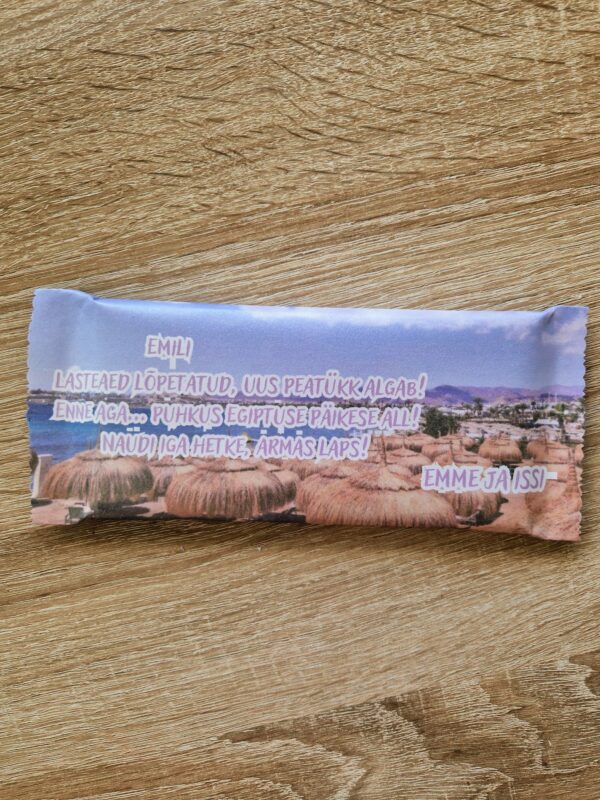 Šokolaad - personaliseeritud ümbrisega - Image 4