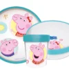 Peppa Pig libisemisvastane sööginõude komplekt