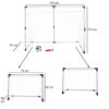 Laste jalgpallivärav 2-ühes 143x110x70cm - Image 5