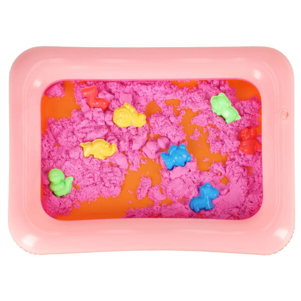 Kineetiline liiv – 1kg (roosa) - Image 7