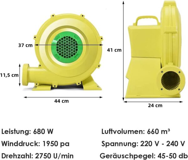 Õhkbatuuti puhur - Image 2
