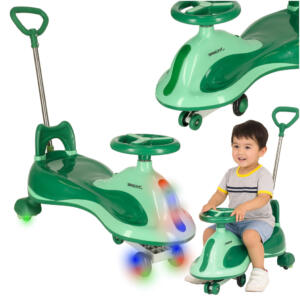 LED Swing FIX S2 gravitatsioonimootor käepidemega roheline max 100kg