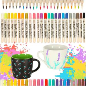 Akrüül kangas markerid kivi marker pliiatsid DIY veekindel markerid 24 tk.