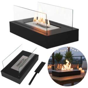 Vabalt seisev lauapliit biokütusepliit, suitsuta ristkülikukujuline