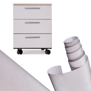 Fooliumrull metalne hõbedane harjatud hõbedane 1,52x30m