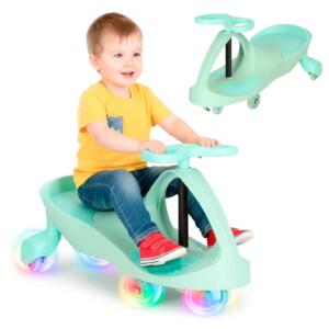 Gravitatsiooni rullirada hõõguvad LED rattad mündi järgi