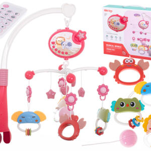 Lullaby star design karussell roosa + kaugjuhtimispult