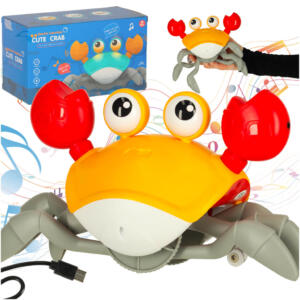 Interaktiivne heliga krabikärbes kollane