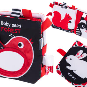 Sensory book bite markerid kontrastse metsa