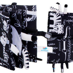 Sensory book pehme safari loomade saba