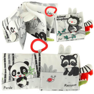 Sensoorne raamat pehme loomasaba öökull