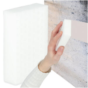 Magic melamiini käsn eemaldab rasked plekid