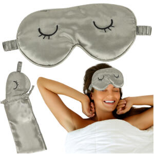 Silmad kinni magamismask, juhul kui see on hall