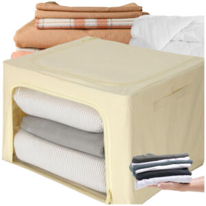 Voodipesu korralduskott koos hoiuraamiga 66L