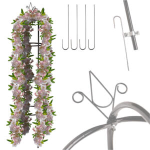 Aia pergola sammas kolonn kella roosi stend ronimislilled metallist 195 cm