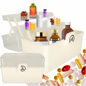 Meditsiinikonteiner ravimikapp 34x19x22.5cm