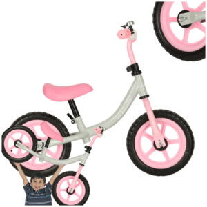 Trike Fix Balance maastikuratas valge ja roosa