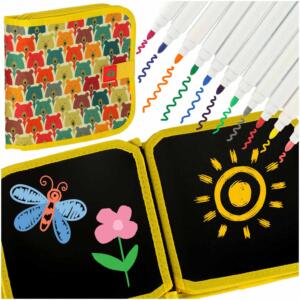 Kriiditahvliga pehme märkmik