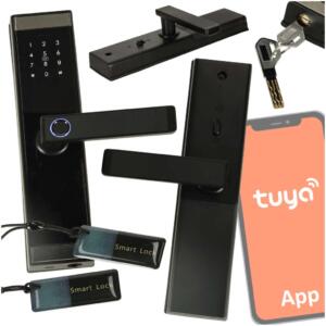 Kood sõrmejälje uksekäepidemekaart must