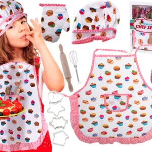 Köögikomplekt toiduvalmistamise põlle + tarvikud