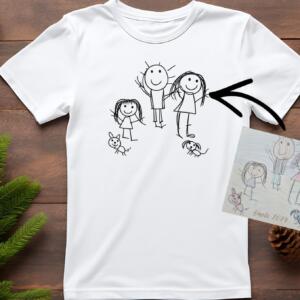 T-särk või pusa – sinu lapse joonistusega